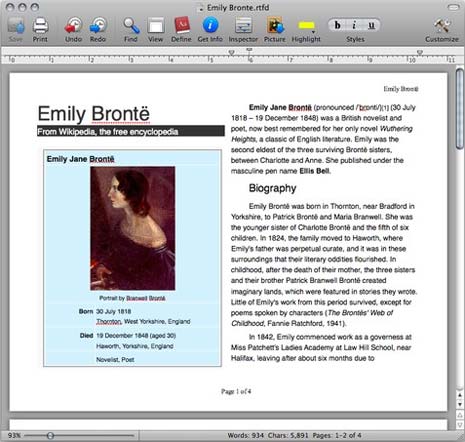 open source word processors for mac